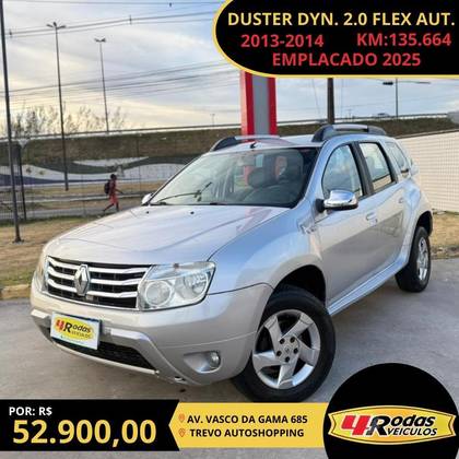 RENAULT DUSTER 2.0 DYNAMIQUE 4X2 16V FLEX 4P AUTOMÁTICO